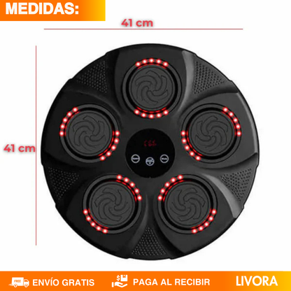 Maquina de Boxeo Bluetooth + Guantes l Calidad Premium