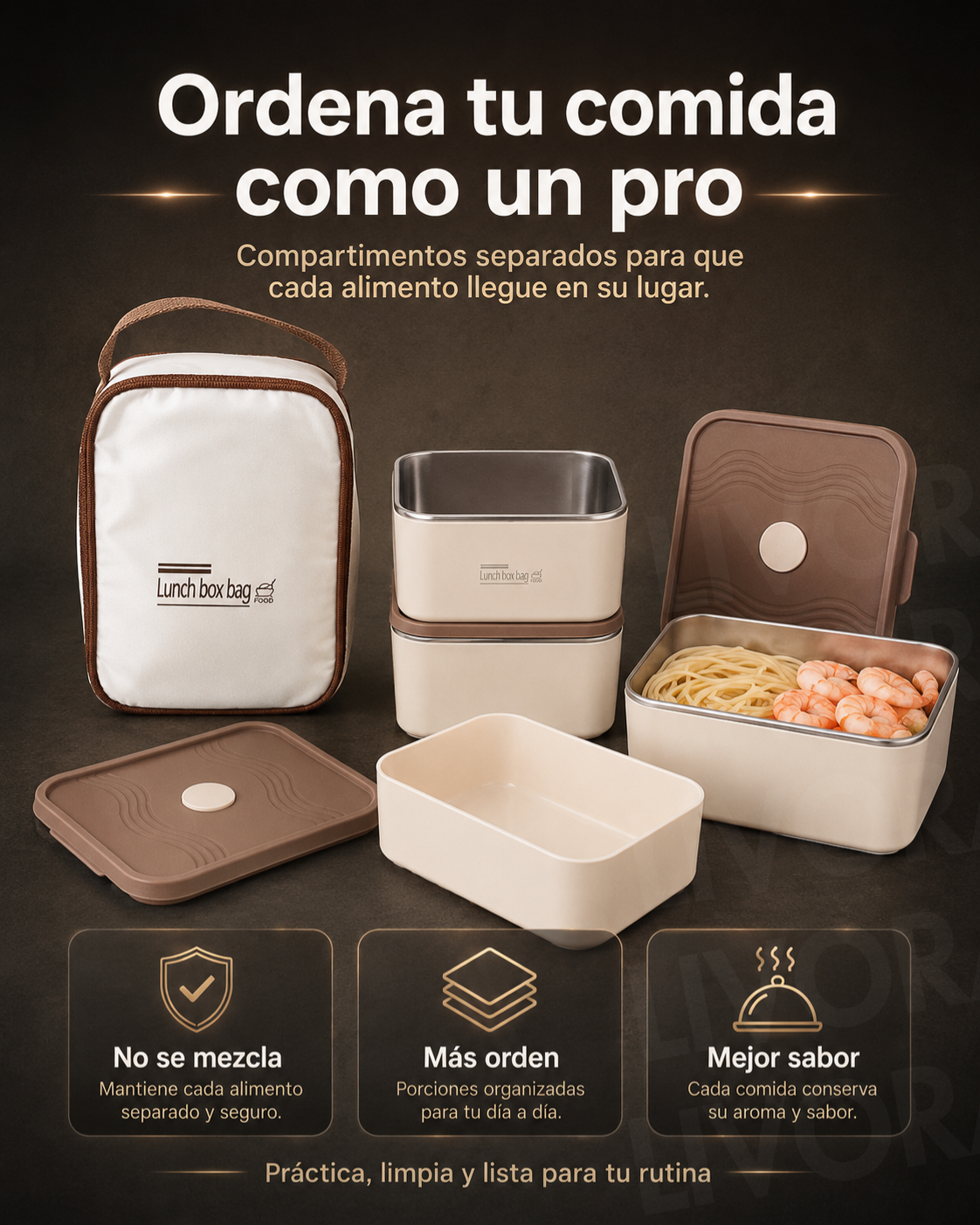 SUPER PACK LONCHERA PREMIUM X3