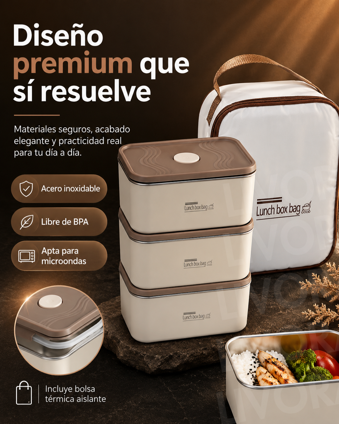 SUPER PACK LONCHERA PREMIUM X3